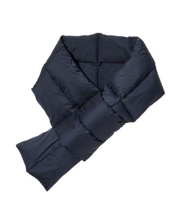 Heating cushions for the neck firmly heated scarf for women. Servantly warm heated neck wrap with wool Feeded intelligent heating heated necklace warmer navy unit size