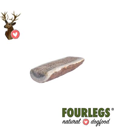 Buy Fourles Natural Kausnack for Dogs - 100% Deer Antler Chew - Dental Care & Minerals - Size S (Halved) - Premium Chewing Article - Buy Online on GoSupps.com