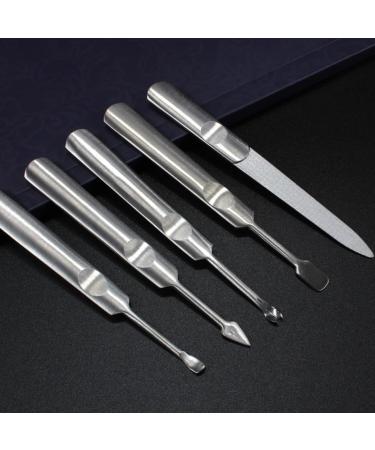 POPETPOP Dead Skin Fork Cuticle Trimmer Dead Skin Remover Nail Tools Cuticle Pusher Manicure Tools Removal Fork Gel Remover for Nails Nail Polish Portable medium As Shown - Buy Online on GoSupps.com