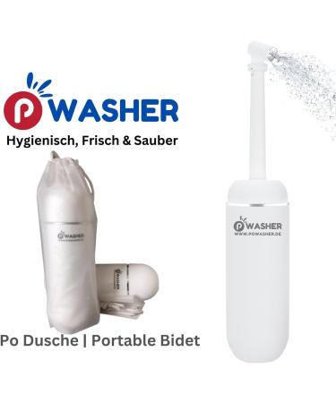 PoWasher Mobile Travel Bidet | Intimate Shower & Toilet Bidet for Ultimate Comfort - New! - Buy Online on GoSupps.com