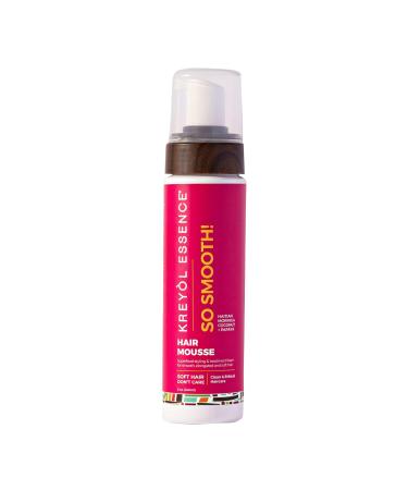 Kreyol Essence - 8 Oz Moringa Styling SCULPT + SMOOTH HAIR MOUSSE Haitian Moringa Coconut Papaya Hair Care