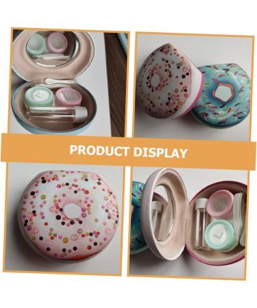 Gleavi Colored Contact Lens Cases - Glitter Containers with Mirror Film - Stylish & Functional Lens Holders for Safe Storage - Buy Online on GoSupps.com
