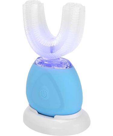 360 Smart U-Shape Electric Toothbrush With Blue Light Sonic Toothbrush IPX7 for Child Adult Blue - Buy Online on GoSupps.com