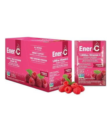 Conquitlam BC V36C2 EnerVitamin C Raspberry 30 PacketsSachets