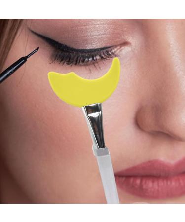 Lash Guard Makeup Tool Positioning Baffle Makeup Tools Reusable Eye Template Makeup Tools Reusable Eye Template Multifunctional Easy-to-Use Yellow - Buy Online on GoSupps.com