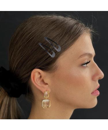 20 Pieces Black Girl Hair Barrettes Metal Hair Clips Accessories Snap BB Hair Clips Metal Hair Clips for Women Girls Children - Buy Online on GoSupps.com