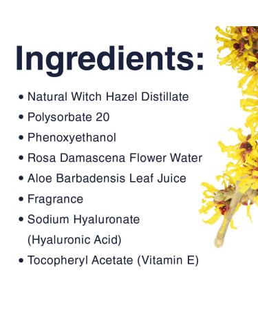 Alcohol-Free Witch Hazel Toner | Dickinson Brands 16 fl oz Hydrating Formula - Buy Online on GoSupps.com