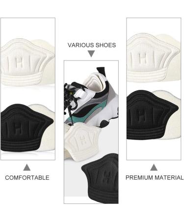 PRETYZOOM Heel Slip Pads for Men - 2 Pairs Protective Insoles for Loose Shoes - Comfort & Support for Boys - Rear Heel Thicken Protection Stickers - Buy Online on GoSupps.com