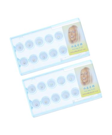 Beaupretty Nail Accessories Labret Jewelry Tooth Ornaments 20pcs Ornaments Tooth Gems Teeth Jewelry Decoration DIY Teeth Decors Diamond Jewelry Labret Jewelry