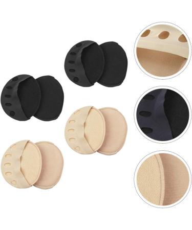 4 Pairs High Heels Forefoot Pads & Sleeves - Comfortable Footies Socks for Women - Buy Online on GoSupps.com