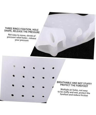 NOLITOY Bunion Pads - 2 Pairs Silicone Metatarsal Spreaders & Forefoot Cushions for Pain Relief & Comfort - Best Bunion Separator for All-Day Use - Buy Online on GoSupps.com