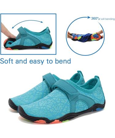 FANTURE Kids Water Shoes - Lightweight Slip On Aqua Sock for Boys & Girls - Buy Online on GoSupps.com