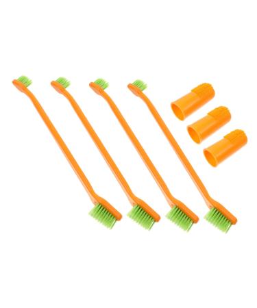 Housoutil Cat Chew Toothbrush 1 Set Pet Toothbrush Toothbrushes Dog Toothpaste Pet Tooth Care Brush Toothbrush Set The Dog