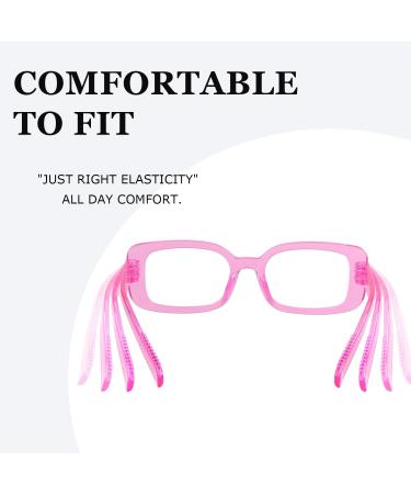 Fancy Screwless Metalless Reading Glasses for Women - 6 Pack with Spring Hinges | +2.00 2.0x Magnification 6 Stylish Colors - Buy Online on GoSupps.com