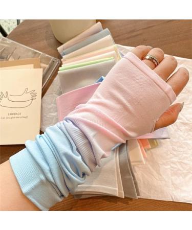 Nilioyul UV Protection Cooling Arm Sleeves Safety Fitness Protector Gradient Men Women Sunscreen Cycling Fishing Volleyball Black - Buy Online on GoSupps.com