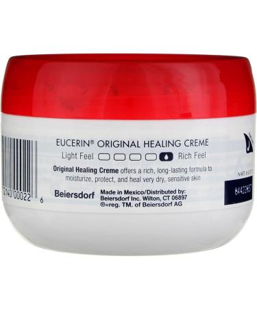 Eucerin Original Healing Rich Creme 4 oz (Pack of 2) - Hydrating Skin Moisturizer - Buy Online on GoSupps.com