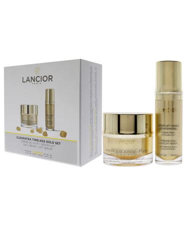 Timeless Gold Cleopatra Set | 1.7oz Youth Precious Cream & 1oz Face Lift Serum for All Skin Types - Luxury Anti-Aging Skincare - Buy Online on GoSupps.com