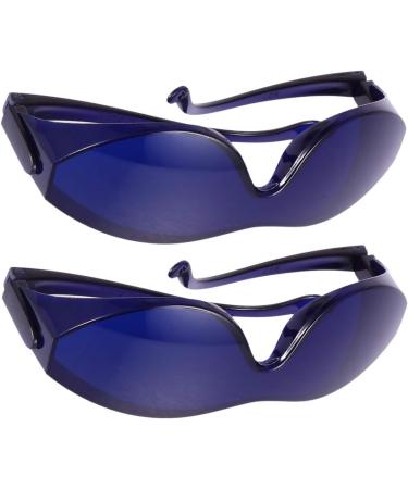 Milisten 2 Pack IPL Glasses | UV Protective Glasses for Hair Removal | Eye Protection Blue - Buy Online on GoSupps.com