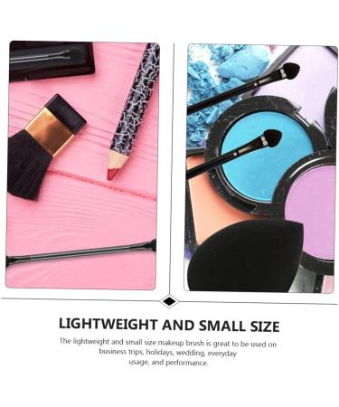 Outanaya 30pcs Double Ended Eyeshadow Brush Makeup Tool Beauty Eyeshadow Brush Sponge Black Artificial Fiber - Buy Online on GoSupps.com