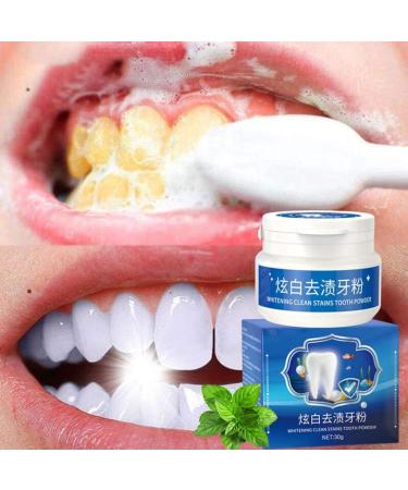 Snow forest 30g tooth elevator powder tooth elevator powder for removing stains caused by coffee.