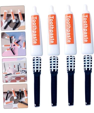 SHINEOFI 40 Pcs Miniature Toothpaste & Toothbrush Dolls - Perfect for DIY Crafts Jewelry and Dollhouse Decor - Buy Online on GoSupps.com
