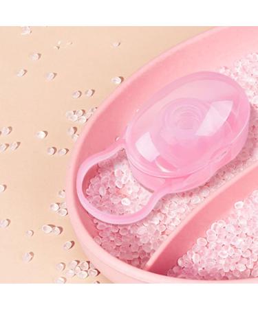 LMOIKESZ Travel-Friendly Nipple Diaper Safe & Durable Transparent Pacifier Storage Box - Buy Online on GoSupps.com
