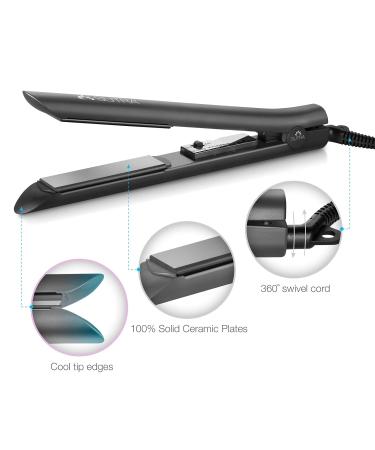 SUTRA Professional Ceramic Flat Iron - Ionic Technology Rapid Heat Dual Voltage Hair Straightener 1-inch - Multiple Colors Available - Buy Online on GoSupps.com