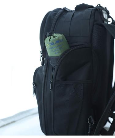 Delmera Emergency Sleeping Bag - Lightweight Waterproof Thermal Survival Gear for Outdoor Adventure - 2 Pack (Orange/Green) - Buy Online on GoSupps.com