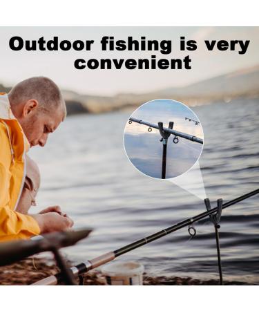 BNGXR Fishing Rod Pads - 6 U-Shape Butt Grip Supports for All Rod Holders | Durable & Flexible Fishing Rod Laying Bracket - Buy Online on GoSupps.com