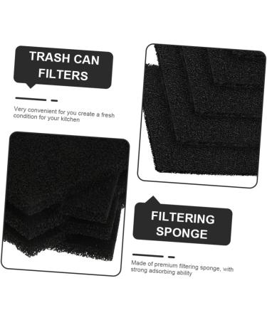 Partykindom 6-Pack Activated Carbon Filters - Trash Can Sponge Filter for Odor Control | International Shipping Available - Buy Online on GoSupps.com