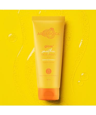 Glow+ Smoothie Face Wash | Vitamin C & Papaya | Cleanse Dirt & Impurities | Healthy Glowing Skin | 3.38 Fl Oz/100ml - International Shipping Available - Buy Online on GoSupps.com