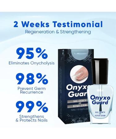 Biancat OnyxoGuard Nail Growth and Repair Serum OnyxoGuard Serum Nail Growth Serum Nail Growth and Strengthener Nail Serum Repair Essence Nail Strengthener for Thin Nails and Growth (2pcs) - Buy Online on GoSupps.com