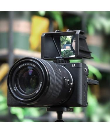 UURig Vlog Selfie Flip Screen for Sony A7R3/A7III/A7II/A6000/A6300/A6500 | Cold Shoe Bracket Microphone Mount for Fujifilm XT3/XT20, Canon, Panasonic, Nikon - Reverse Mirror - Buy Online on GoSupps.com