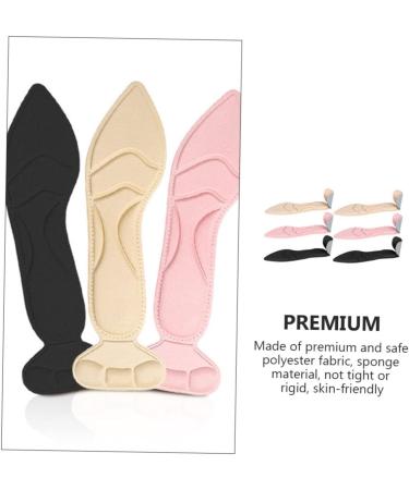 NOLITOY High Heel Insoles - 6 Pairs Non-Slip Heel Pads & Cushions for Big Shoes | Ultimate Heel Protection & Comfort - Buy Online on GoSupps.com