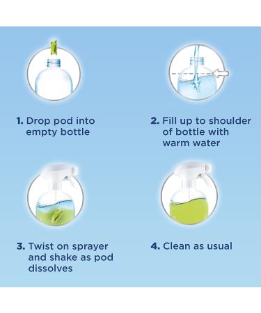 Windex Dissolve Concentrated Pods - 3 Pack Multi-Surface Cleaner Refill Pods - Buy Online on GoSupps.com