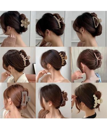 Hair Clips For Women Claw Clips Bow Hair Clips Claw Clips Claw Clips For Thick Hair Large Hair Clips(Color:2) - Buy Online on GoSupps.com
