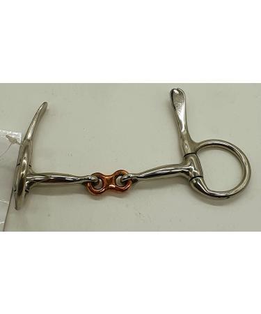 Baucher Half Spoon Bit for Minishetty & Minipony - Copper Plate Double Jointed Sizes 7.5 to 11.5 - Tysons - Buy Online on GoSupps.com