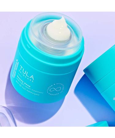TULA Beauty Sleep Overnight Repair Treatment | Anti-Aging Night Cream with Peptides, AHAs, Retinol, and Vitamin C | Reduce Lines and Dull Tone | 1.7 oz - Buy Online on GoSupps.com