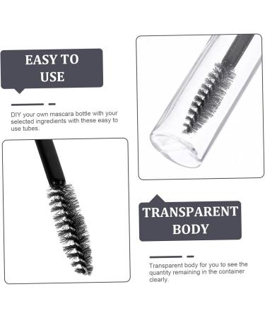 BIUDECO 2 Sets Mascara Tube Mascara Clear Empty Mascara Bottle Empty Eyelash Tube Clear Mascara Plastic - Buy Online on GoSupps.com