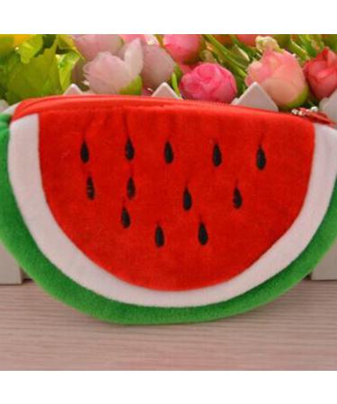 Bluelans Watermelon Pencil Holder - Stylish Red Pencil Case & Makeup Tool Bag (20cm x 10cm) | Perfect for Storage & Organization - Buy Online on GoSupps.com