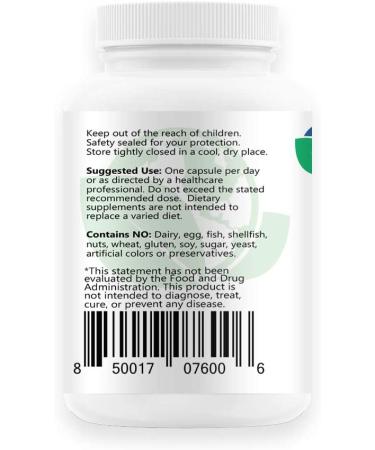 Bio-Innovations Pharmacal Pure B2-400 Riboflavin Capsules (120 Vegan) - Supports Nervous System Health, Boosts Energy & Metabolism - Buy Online on GoSupps.com