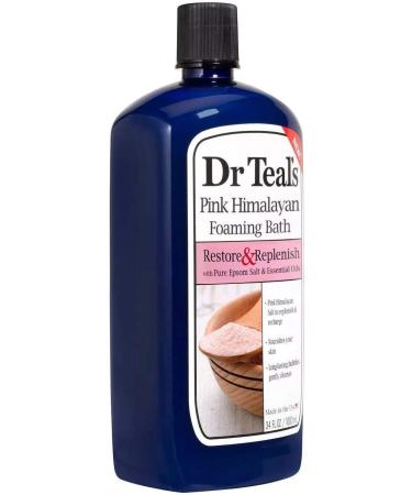 Dr Teal's Foaming Bath 3-Pack - Pink Himalayan (102 Fl Oz) - Buy Online on GoSupps.com