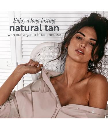 Buy Self-Tan Mousse - Customizable Medium Bronzing Foam for Sensitive Skin | Lightweight Quick-Drying | Certified Vegan | Tropical Scent - 6.76 fl oz - Buy Online on GoSupps.com