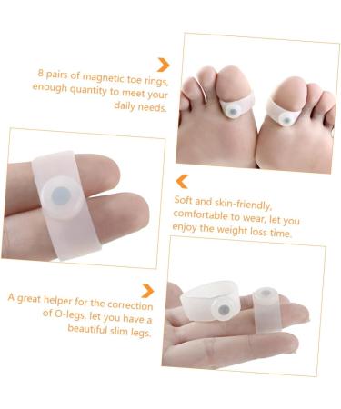 Buy LALAFINA Slimming Silicone Toe Rings - Foot Care Supplies for Perfect Fit | International Shipping Available - Buy Online on GoSupps.com