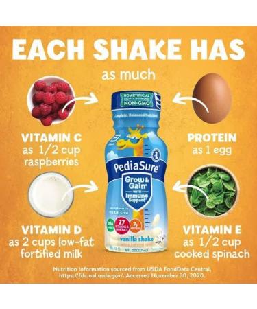 Pediasure Vanilla Drinks 6-Pack - 8 Ounce - Buy Online on GoSupps.com