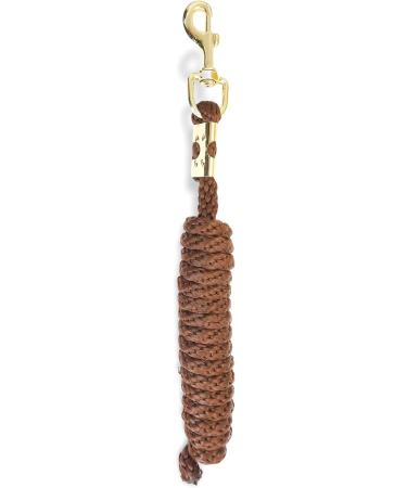 Stylish Lead Rope for Horses Ponies & Donkeys - Durable Ties in Brown - Perfect for Goats | International Shipping - Buy Online on GoSupps.com