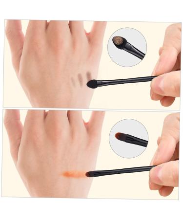 FRCOLOR 100 Pcs Double Eye Shadow Applicators - Disposable Makeup Sponges & Brush Kit for Perfect Face Powder Application - Buy Online on GoSupps.com