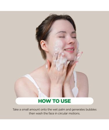 CICAPLUS Foam Cleanser | Cica & Ceramide - Hypoallergenic Deep Face Wash | Calming & Refreshing Skin - 2.64oz - Buy Online on GoSupps.com
