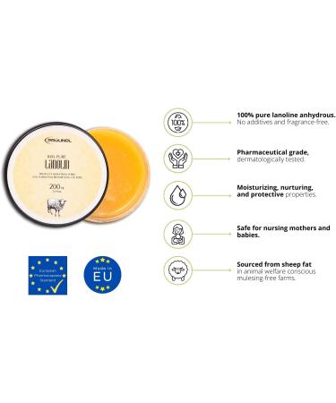 PROUNOL Lanolin Pure 200ml - Natural Hand & Foot Cream - Buy Online on GoSupps.com
