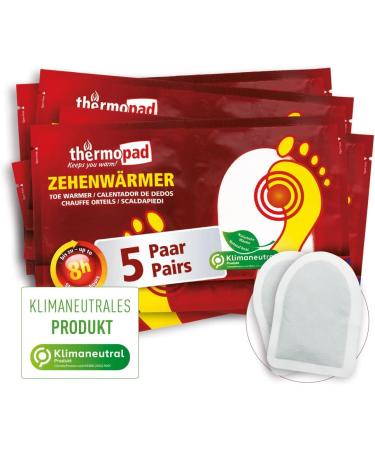 Thermopad Handwarmer | Soft Warming Pillow - 10 Pairs of Instant Heat Pads & Toe Warmers for 8 Hours of Comfort - Buy Online on GoSupps.com